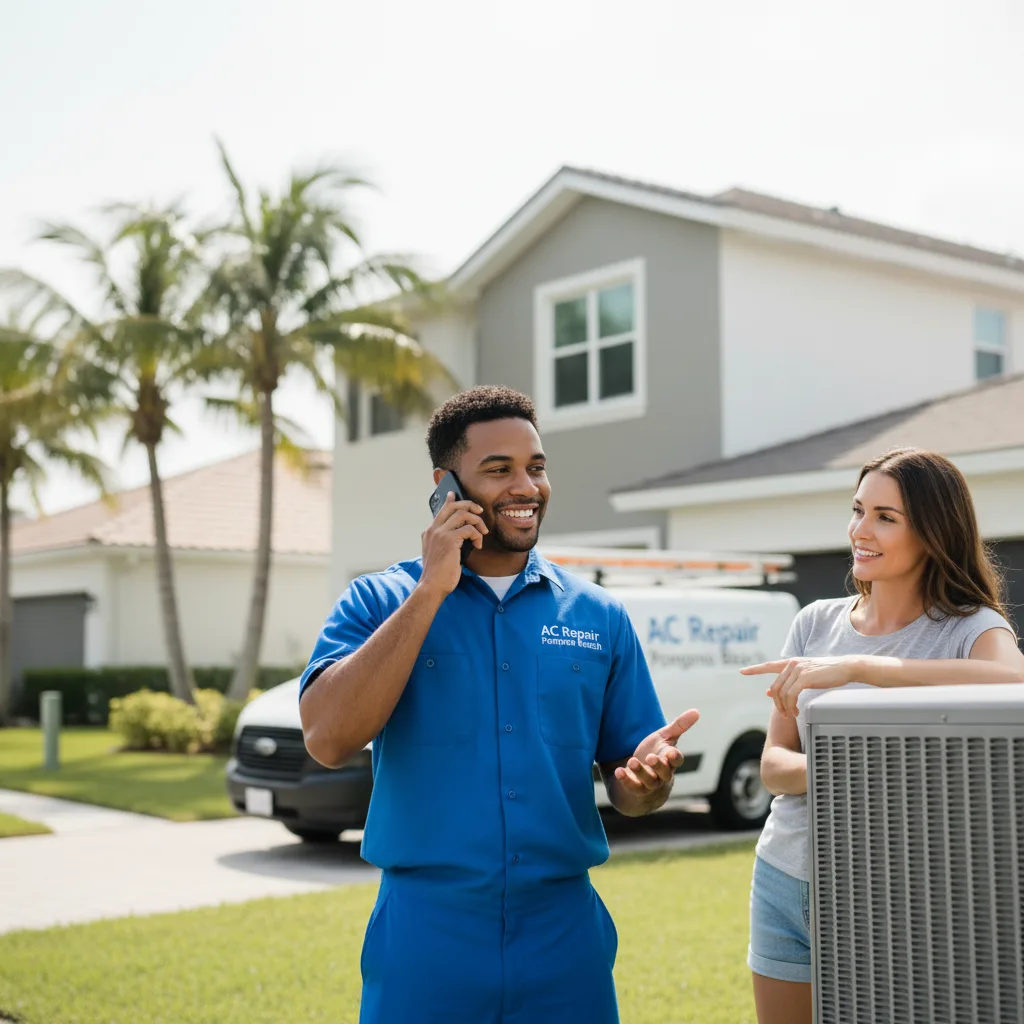 AC Repair Pompano Beach customer support in Benton City